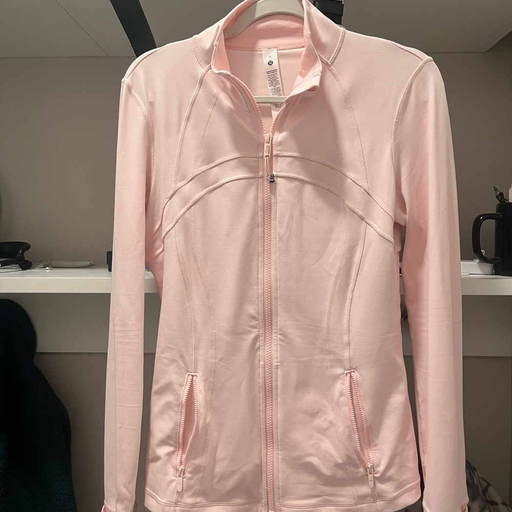 Pink lululemon define jacket